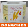 Self-Adhesive Cmyk Printing Food Drink Label